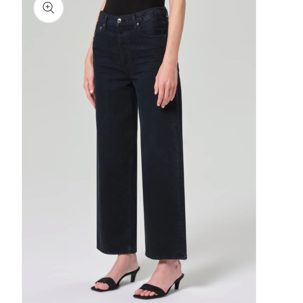 Agolde Women's Black Ankle & Cropped Jeans